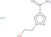 1-(2-Hydroxyethyl)-1H-pyrazole-4-carboximidamide hydrochloride