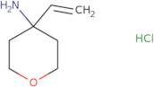 4-Ethenyloxan-4-amine hydrochloride