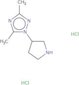 3,5-Dimethyl-1-(pyrrolidin-3-yl)-1H-1,2,4-triazole dihydrochloride