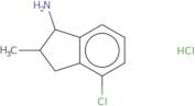 4-Chloro-2-methyl-2,3-dihydro-1H-inden-1-amine hydrochloride
