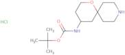 tert-Butyl N-{1-oxa-9-azaspiro[5.5]undecan-4-yl}carbamate hydrochloride