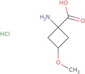 1-Amino-3-methoxycyclobutane-1-carboxylic acid hydrochloride