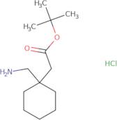 tert-Butyl 2-[1-(aminomethyl)cyclohexyl]acetate hydrochloride