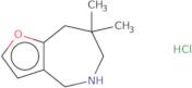 7,7-Dimethyl-4H,5H,6H,7H,8H-furo[3,2-c]azepine hydrochloride