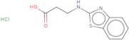 3-[(1,3-Benzothiazol-2-yl)amino]propanoic acid hydrochloride