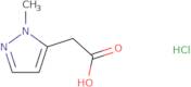 2-(1-Methyl-1H-pyrazol-5-yl)acetic acid hydrochloride