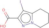 3-Iodo-4H,5H,6H,7H-pyrazolo[1,5-a]pyridine-2-carboxylic acid
