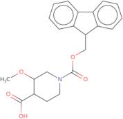 1-{[(9H-Fluoren-9-yl)methoxy]carbonyl}-3-methoxypiperidine-4-carboxylic acid