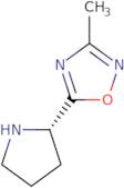 (S)-3-Methyl-5-(2-pyrrolidinyl)-1,2,4-oxadiazole