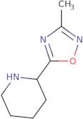 2-(3-Methyl-1,2,4-oxadiazol-5-yl)piperidine