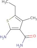 2-Amino-5-ethyl-4-methylthiophene-3-carboxamide