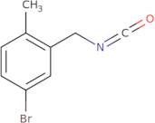 4-Bromo-2-(isocyanatomethyl)-1-methylbenzene