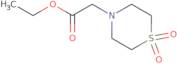 Ethyl 2-(1,1-dioxo-1λ6-thiomorpholin-4-yl)acetate