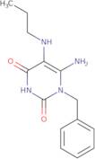 6-Amino-1-benzyl-5-(propylamino)-1,2,3,4-tetrahydropyrimidine-2,4-dione