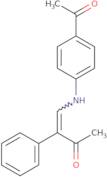 (3E)-4-[(4-Acetylphenyl)amino]-3-phenylbut-3-en-2-one