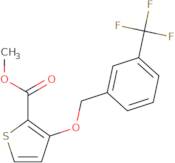 Methyl 3-{[3-(trifluoromethyl)benzyl]oxy}-2-thiophenecarboxylate