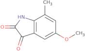 5-Methoxy-7-methyl-2,3-dihydro-1H-indole-2,3-dione