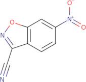 6-Nitrobenzo[D]isoxazole-3-carbonitrile