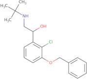 1-(3-(benzyloxy)-2-chlorophenyl)-2-(tert-butylamino)ethanol