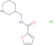 N-(Piperidin-3-ylmethyl)furan-2-carboxamide hydrochloride