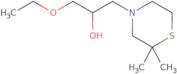 1-(2,2-Dimethylthiomorpholin-4-yl)-3-ethoxypropan-2-ol
