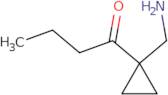 1-[1-(Aminomethyl)cyclopropyl]butan-1-one