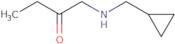 1-(Cyclopropylmethylamino)butan-2-one