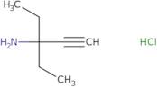 3-Ethylpent-1-yn-3-amine hydrochloride
