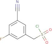 (3-Cyano-5-fluorophenyl)methanesulfonyl chloride