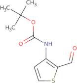 tert-Butyl N-(2-formylthiophen-3-yl)carbamate