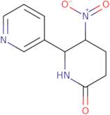 5-Nitro-6-(pyridin-3-yl)piperidin-2-one