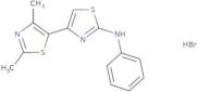 4-(2,4-Dimethyl-1,3-thiazol-5-yl)-N-phenyl-1,3-thiazol-2-amine hydrobromide