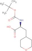 (2S)-2-(Boc-amino)-3-(oxan-4-yl)propanoic acid ee