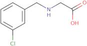 2-{[(3-Chlorophenyl)methyl]amino}acetic acid