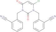 N,N’-Bis(2’-cyanobenzyl)-6-chloro-2,4-dioxopyrimidine