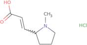 (R,E)-3-(1-Methylpyrrolidin-2-yl)acrylic acid hydrochloride