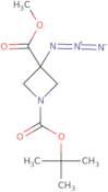 1-tert-Butyl 3-methyl 3-azidoazetidine-1,3-dicarboxylate