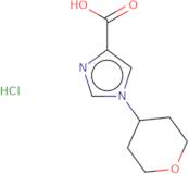 1-(Oxan-4-yl)-1H-imidazole-4-carboxylic acid hydrochloride