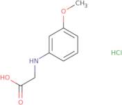 2-[(3-Methoxyphenyl)amino]acetic acid hydrochloride