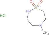 5-Methyl-1Î»â¶,2,5-thiadiazepane-1,1-dione hydrochloride