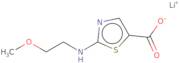 Lithium 2-[(2-methoxyethyl)amino]-1,3-thiazole-5-carboxylate