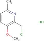 2-(Chloromethyl)-3-methoxy-6-methylpyridine hydrochloride