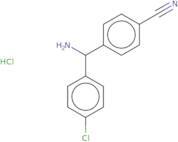 4-[Amino(4-chlorophenyl)methyl]benzonitrile hydrochloride