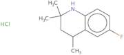 6-Fluoro-2,2,4-trimethyl-1,2,3,4-tetrahydroquinoline hydrochloride