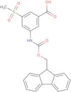 3-({[(9H-Fluoren-9-yl)methoxy]carbonyl}amino)-5-methanesulfonylbenzoic acid