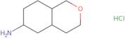 Octahydro-1H-2-benzopyran-6-amine hydrochloride