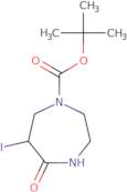 tert-Butyl 6-iodo-5-oxo-1,4-diazepane-1-carboxylate