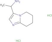 1-{5H,6H,7H,8H-Imidazo[1,2-a]pyridin-3-yl}ethan-1-amine dihydrochloride