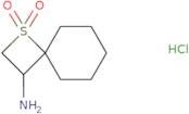 3-Amino-1λ⁶-thiaspiro[3.5]nonane-1,1-dione hydrochloride