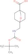 1-({[(tert-Butoxy)carbonyl]amino}methyl)-2-oxabicyclo[2.2.2]octane-4-carboxylic acid